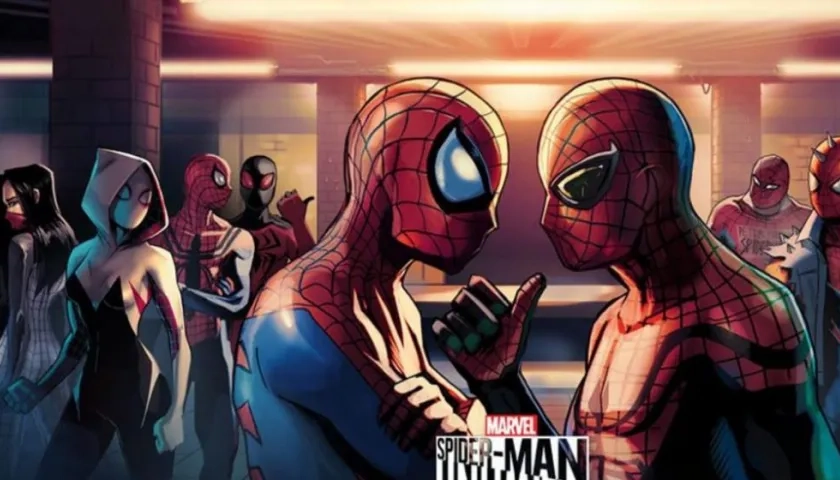 Poster de la película "Spider-Man: Into the Spider-Verse".