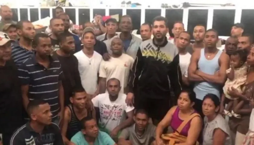Colombianos presos en Venezuela.