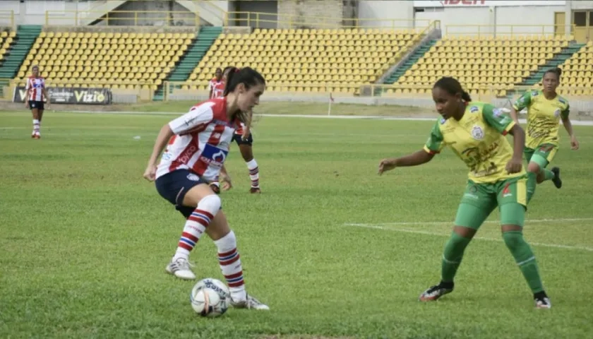 La escuadra de Las Tiburonas de Junior regresó a la acción la tarde de este miércoles venciendo al Real Cartagena por 3-1