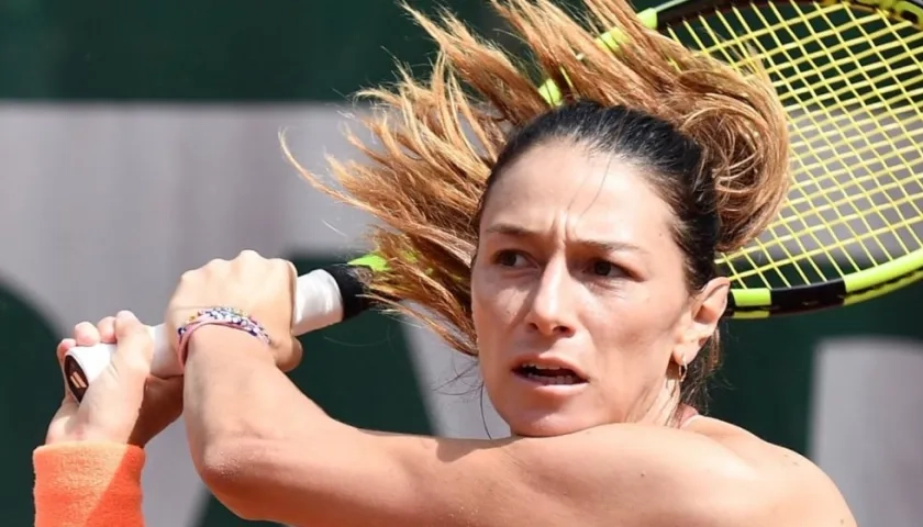 Mariana Duque, tenista colombiana.