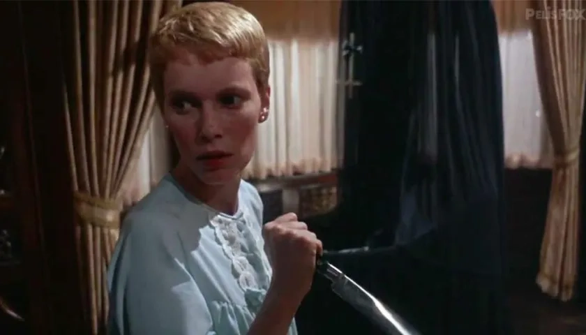 Mia Farrow en la cinta "Rosemary's Baby".