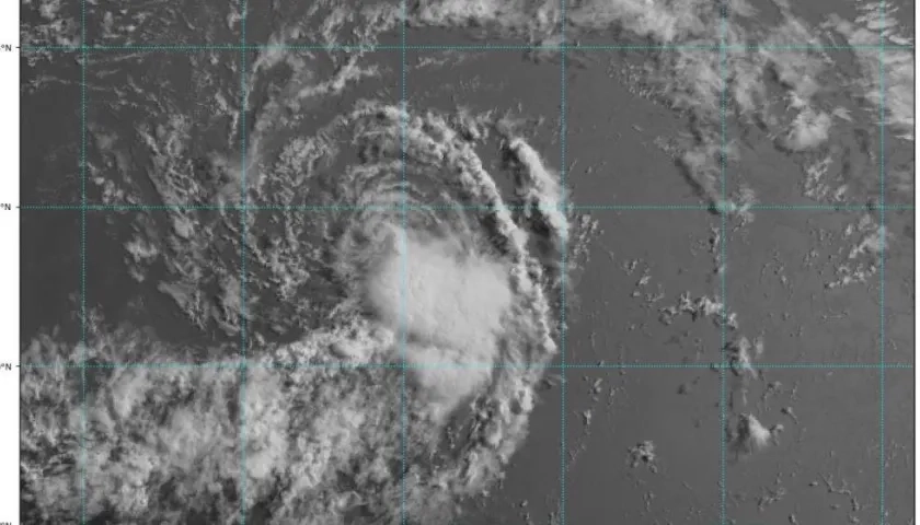 El huracán de categoría uno Beryl.