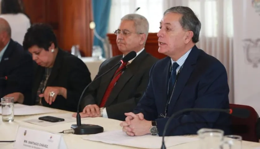Viceministro de Movilidad Humana del Ecuador, Santiago Chávez, destacó los esfuerzos emprendidos por los Gobiernos para acoger adecuadamente a los ciudadanos venezolanos.