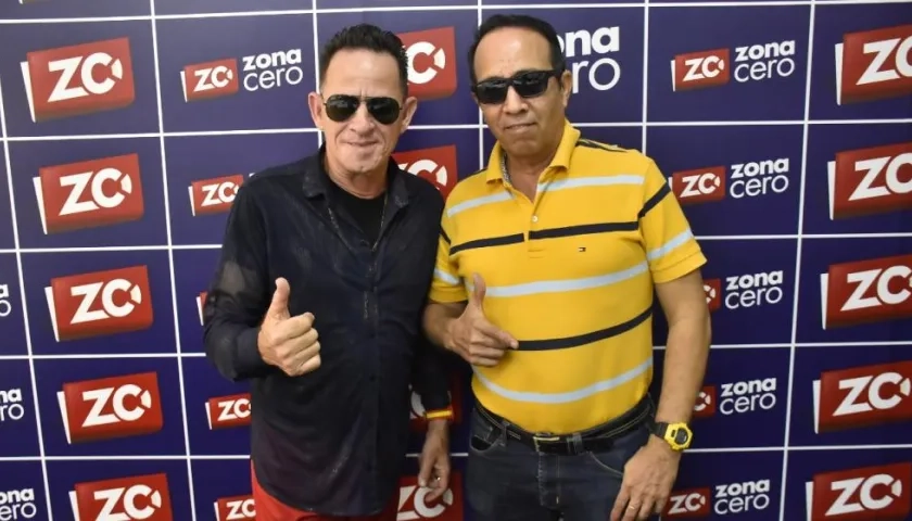 Los creadores del grupo Salsa adulta Richie Plá y Santos Vizcaíno.