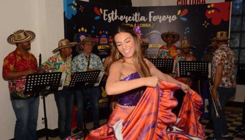 La Reina del Carnaval de Barranquilla Carolina Segebre Abudinen.
