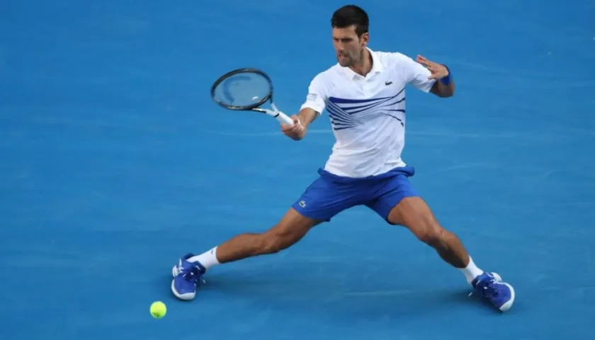 Novak Djokovic, tenista serbio, primer favorito del torneo. 