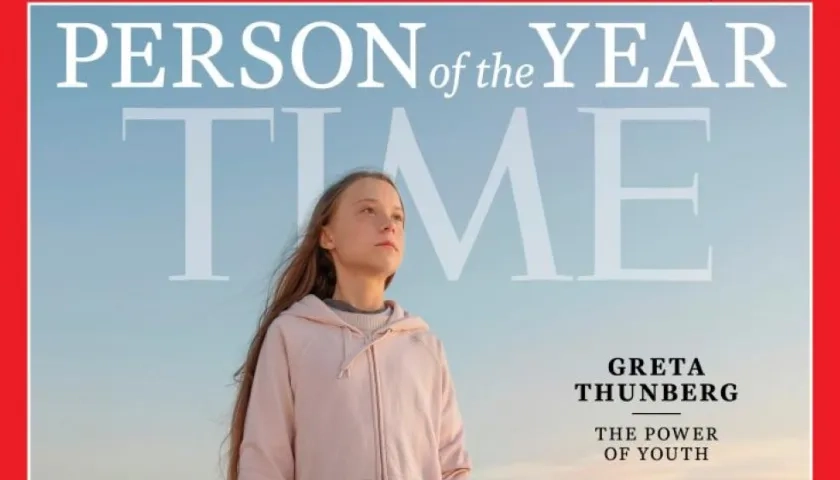 Greta Thunberg, activista y 'Persona del año' de la revista Time.