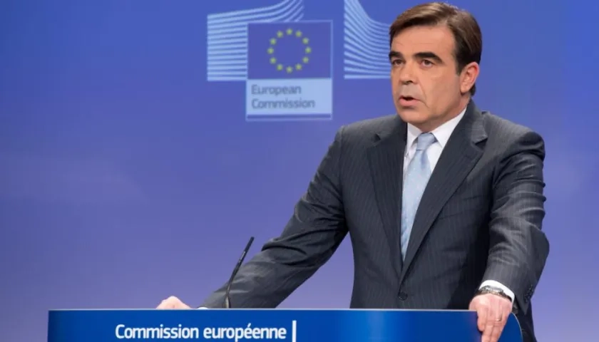 Margaritis Schinas, portavoz jefe de la Comisión Europea.