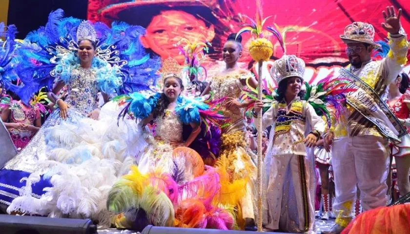 Reyes Infantiles del Carnaval de Soledad.
