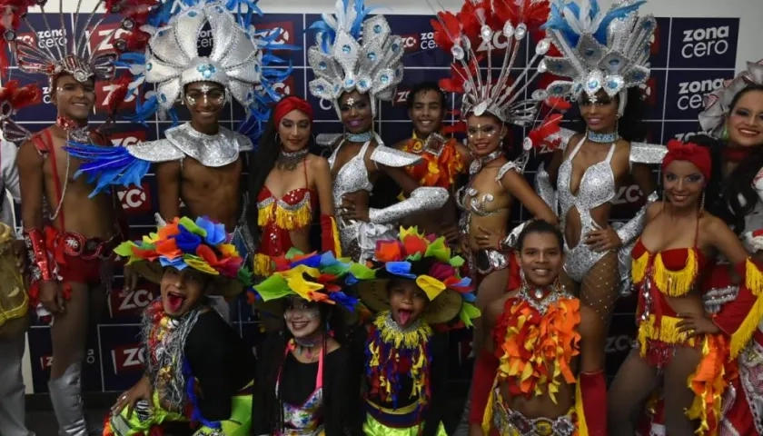 Representantes del Carnaval de Suroccidente.