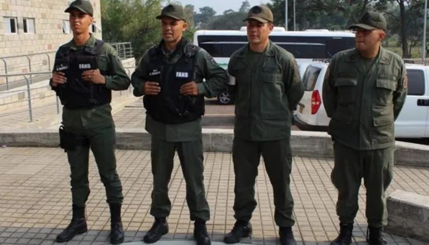 Militares venezolanos que huyeron de la dictadura de Nicolás Maduro.