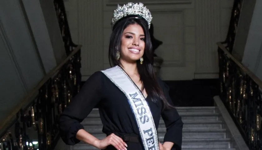 Anyella Grados  ExMiss Perú 2019.
