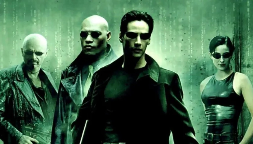 Cartel de la cinta 'The Matrix'.