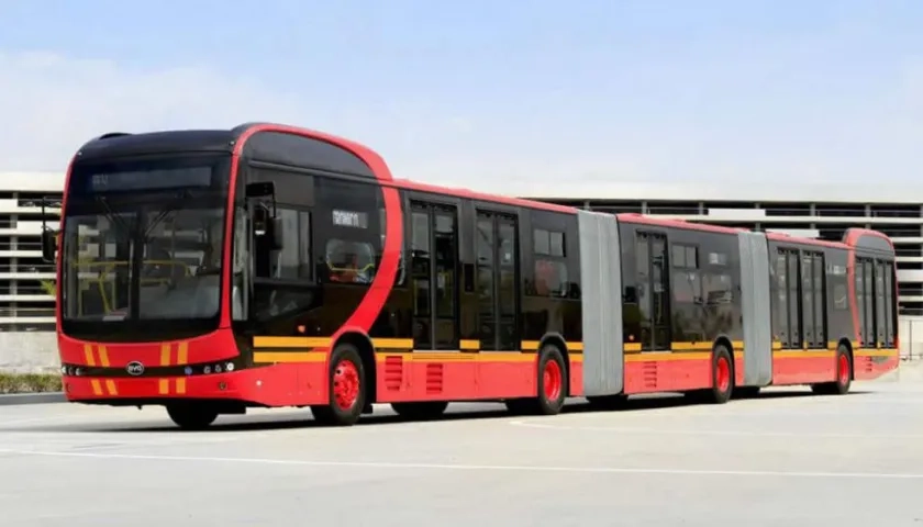 Este es el modelo de bus más largo del mundo.