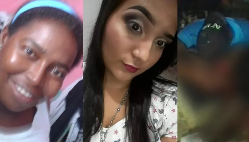 Aura María Obregón Agámez, Morelia Torres Bello y Angélica Robles, mujeres asesinadas en Barranquilla.