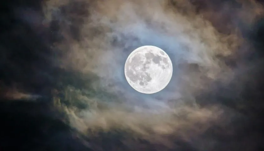 Fotografía de la luna