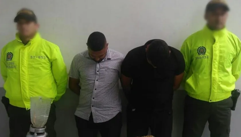 Dos capturados con marihuana en Puerto Colombia.