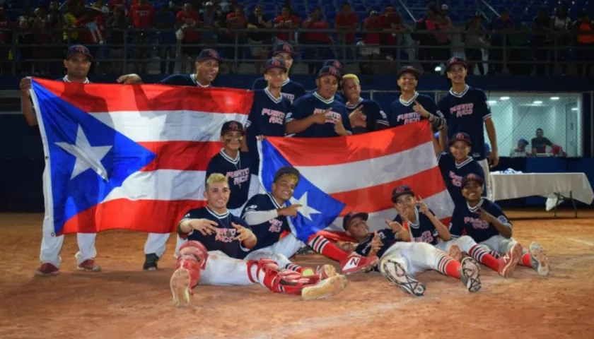 Puerto Rico, campeón del torneo. 