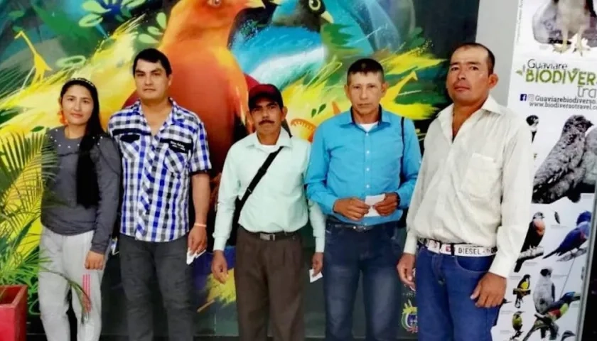 Líderes de veredas de El Capricho, San José del Guaviare, viajaron a Petén, Guatemala. 