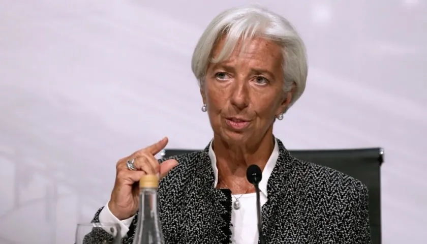 Christine Lagarde, directora del Fondo Monetario Internacional.