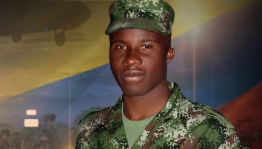 Soldado José Mosquera Charrupi resultó herido hace casi un mes en Cumbitara, Nariño.