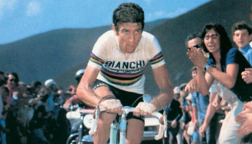 Felice Gimondi, ciclista italiano. 