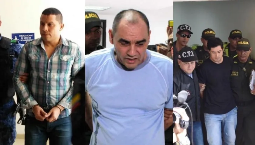 Levith Rúa, investigado por el crimen de Gabriela Romero; Nilson Mier y Cristian Camilo Bellón, acusados por el atentado a la Estación de Policía de San José.