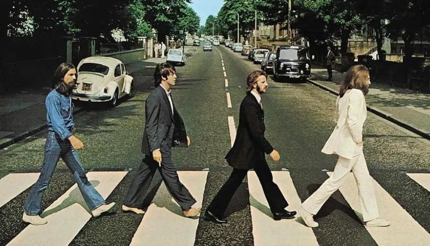 Portada de 'Abbey Road', álbum de The Beatles.