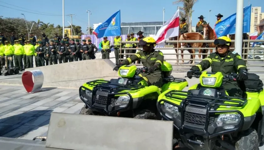 Fue presentada la estrategia de seguridad de la Policía para municipios del Atlántico.