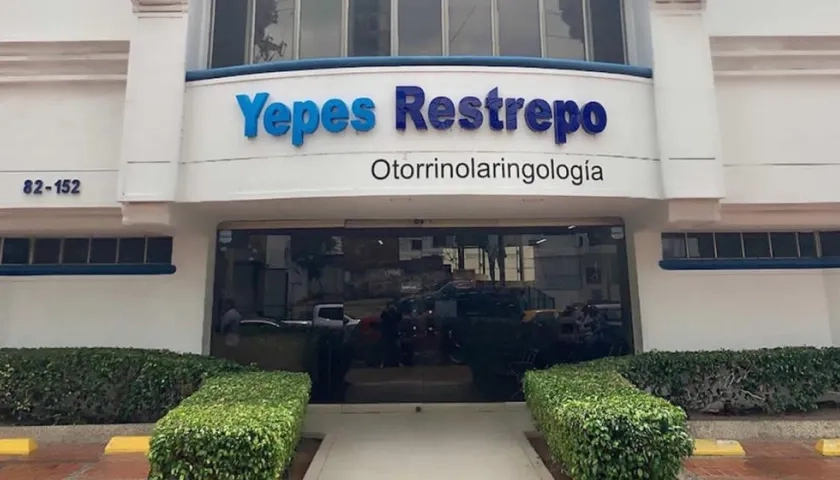 Sede de Yepes Restrepo, en el norte de Barranquilla.