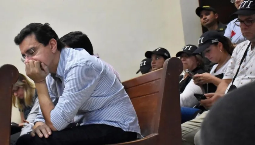 Ramsés Vargas, en una de las audiencias del proceso.