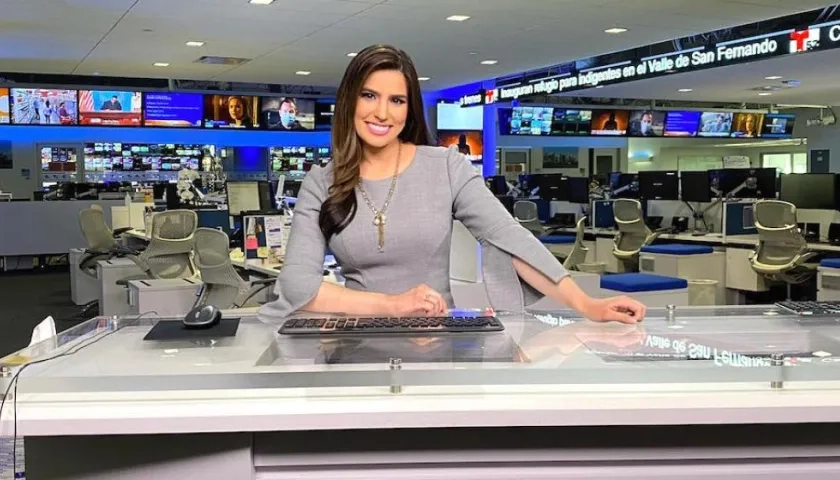 Alejandra Ortiz Chagín, presentadora barranquillera.