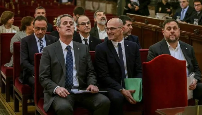 Generalitat de Cataluña concede la semilibertad a los presos independentistas líderes del 'procés'.