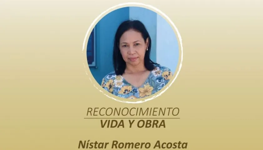 Periodista Nístar Romero Acosta será reconocida por su vida y obra en el Carnaval de Barranquilla.