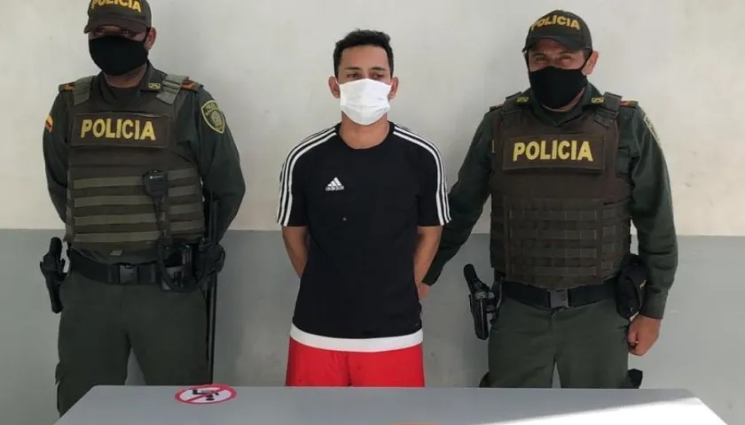 Daniel Enrique Arenas Torres fue capturado y conducido a la URI.