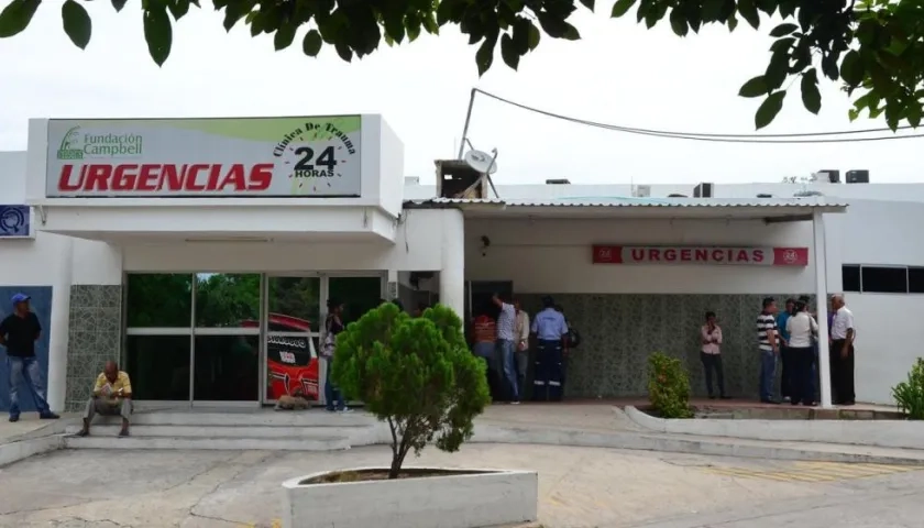 Yesid Acosta Cervantes falleció en la Clínica Campbell de Barranquilla. 