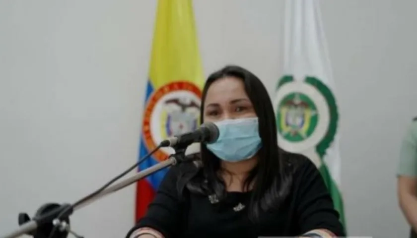 Secretaria de Hacienda del departamento de Casanare, Johana Marcela Chala Tovar.
