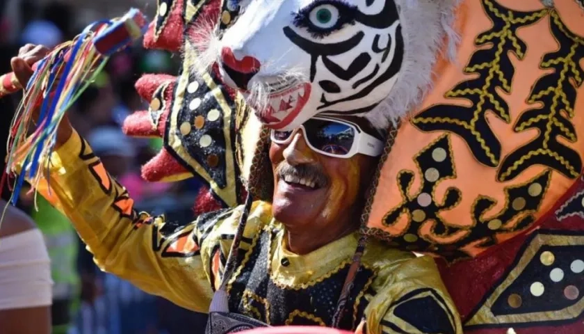 Disfraz de Roberto Muñoz en el Carnaval de la 44.