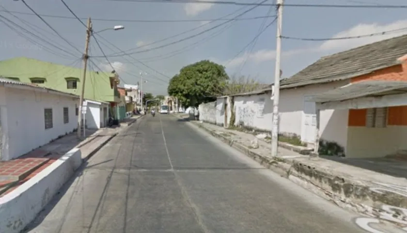 Carrera 24 con calle 48, barrio San Isidro, donde ocurrió el hecho. 