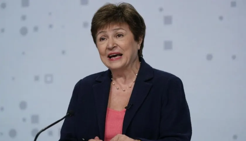Kristalina Georgieva, directora gerente del Fondo Monetario Internacional.