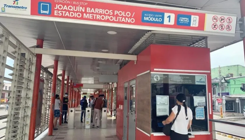 Estación Joaquín Barrios Polo