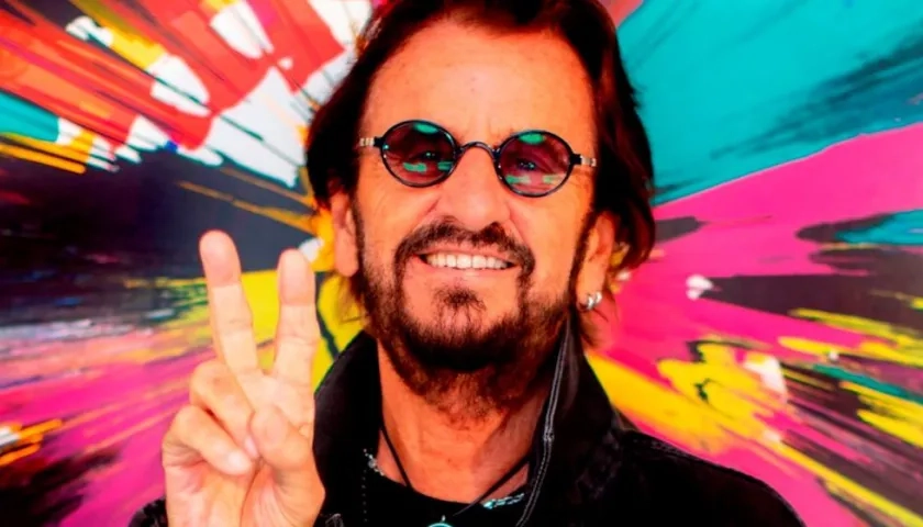 El exbaterista de The Beatles, Ringo Starr. 