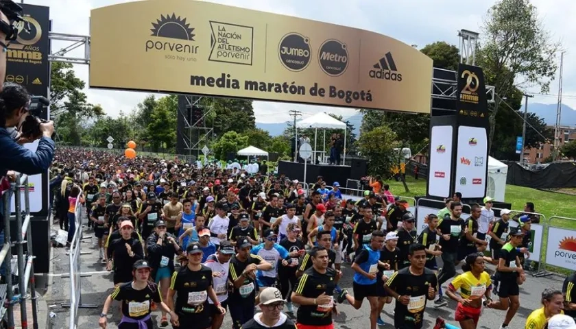 Media maratón de Bogotá