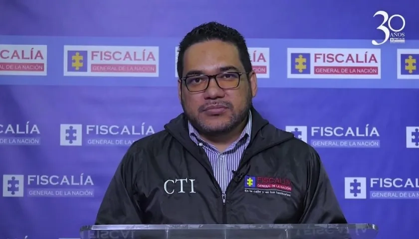 Eduar Alirio Calderón, Director Especializado de la Fiscalía contra la Corrupción.