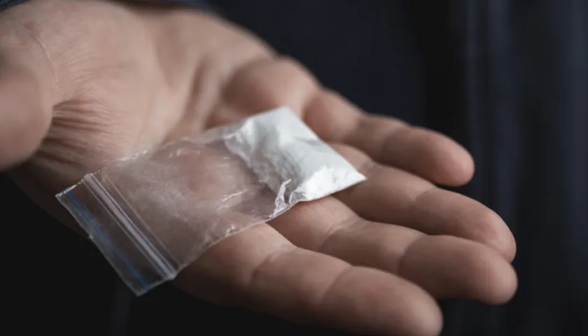Cocaína adulterada que intoxicó a adictos.