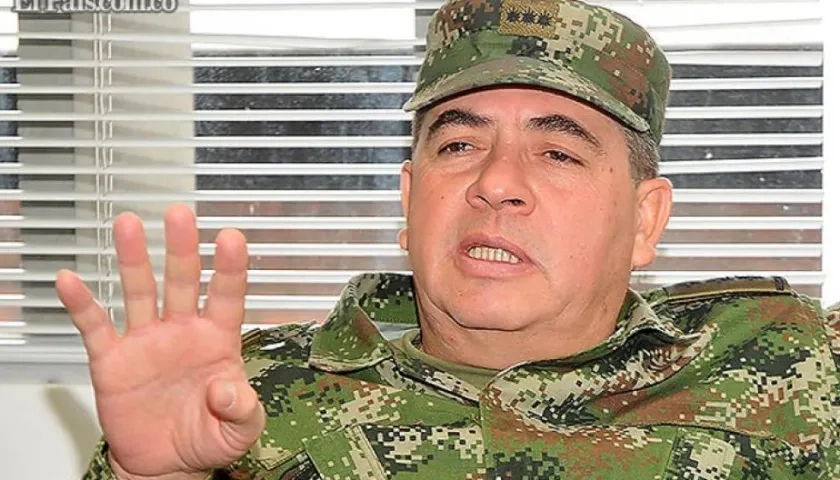 General (r) Leonardo Alfonso Barrero, excomandante de las Fuerzas Militares, implicado en el caso.