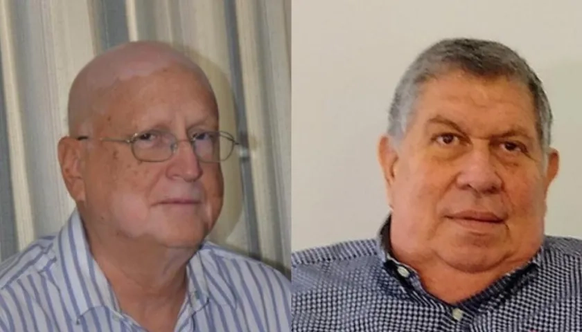 Médicos psiquiatras Pedro Gómez y Juan Isaac.