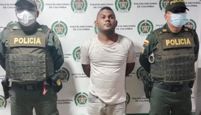  Libardo Martínez Romero, capturado en Sabanalarga.