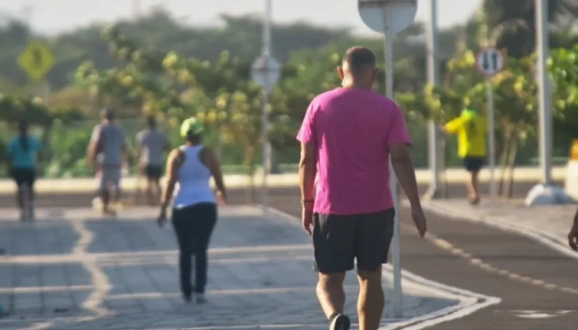 El Gran Malecón es uno de los sitios preferidos para las actividades físicas.
