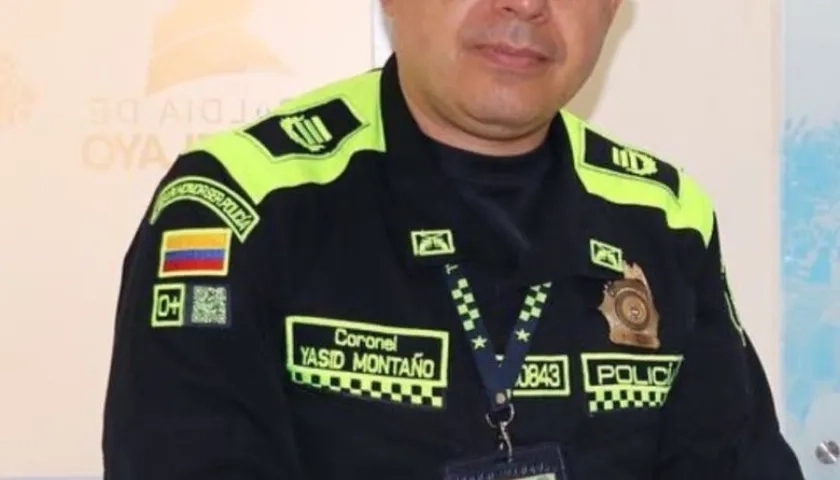 Coronel Yasid Alberto Montaño Granados.